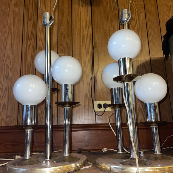 1960s Robert Sonneman Globe Table Lamp Vintage - Picture 5 of 9